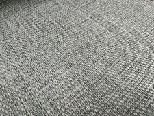 CHUNKY CHENILLE UPHOLSTERY DESIGNER MATERIAL 140CM WIDE By Next silver grey
