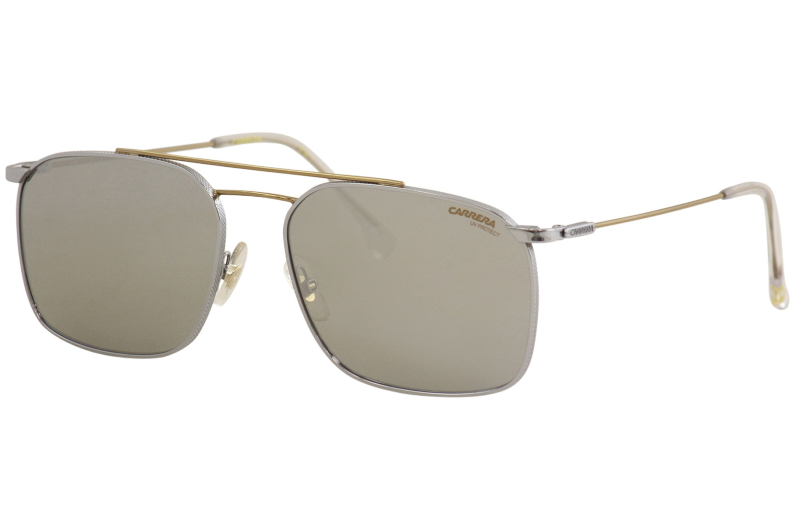 Carrera Mens 186S 186S TNGT4 PalladiumGold Pilot Sunglasses 59mm 17890₽