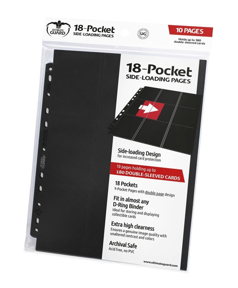Ultimate Guard 18-pocket Pages Side-loading (10 Stück)