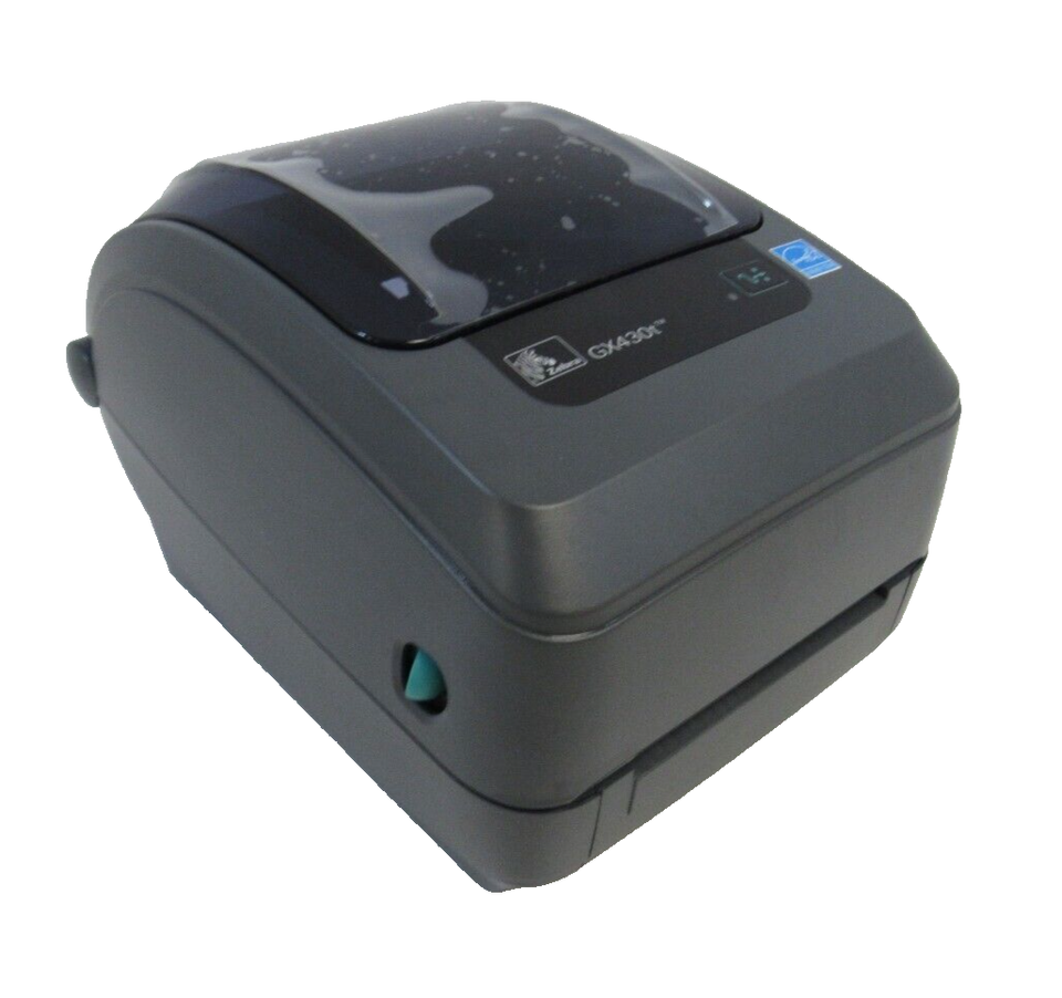 Zebra GX430T Barcode Label Printer GX43102420000 eBay