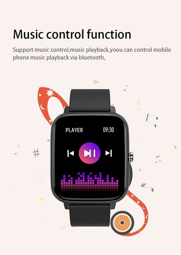 SmartWatch Men Heart Rate Blood Pressure Multifunctional Sports Watch Waterproof - 第 16/27 張圖片