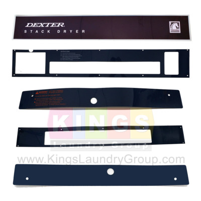 New 9732-DL2-X30 Dexter DL2X30 Stack Dryer Decal / Overlay Kit Complete