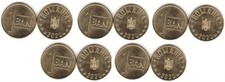 Romania - 10 pcs х 1 Bani 2023 UNC Lemberg-Zp