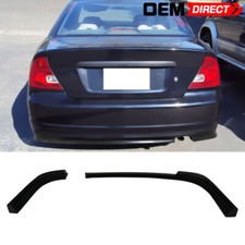 Fits 01-03 Honda Civic Coupe TR Unpainted Rear Lip Air Dam Chin Spoiler - PU