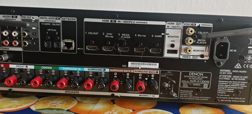 Denon AVR-X1300W 7.2 AV Receiver 4K Passthrough Dolby Atmos DTS:X Dolby Vision - Bild 7 von 7