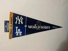 Los Angeles Dodgers 2024 World Series Duel Pennant Dodgers VS. N.Y Yankees 12x30