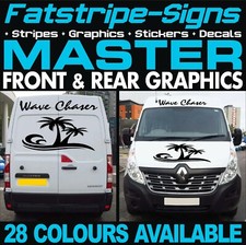 to fit RENAULT MASTER GRAPHICS STICKERS STRIPES DAY VAN CAMPER LWB EXLWB L3 L4