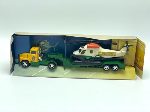 Vintage 1981 MATCHBOX Lesney Superkings K-92 Helicopter Semi TRANSPORTER in box - Picture 5 of 8