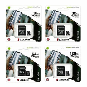 Kingston Micro SD Memory Card 16GB 32GB 64GB 128GB Class 10 Samsung Canon Nikon