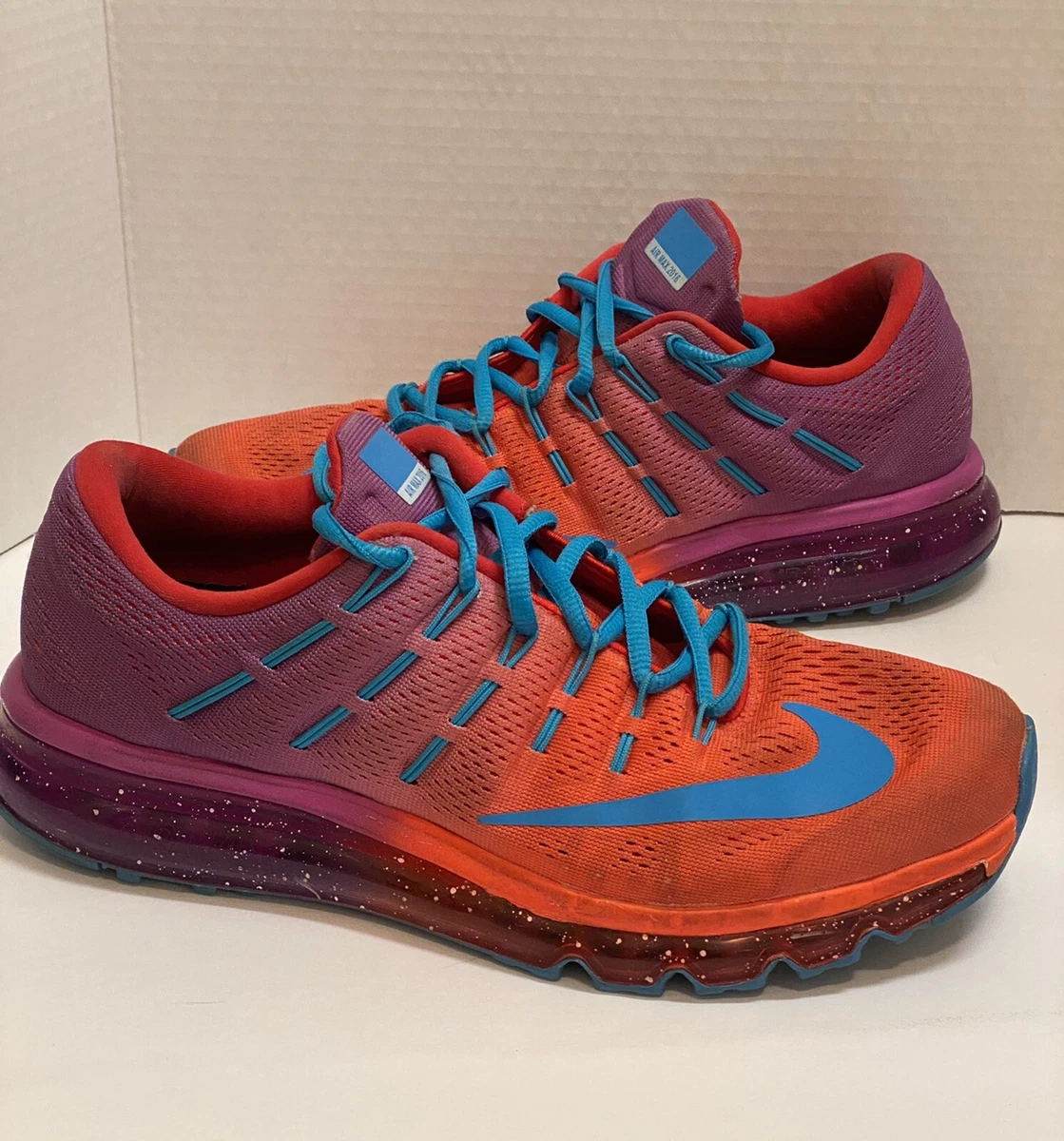 Nike Air Max 2016 iD Multicolor 839369 992 RARE Womens Size 10