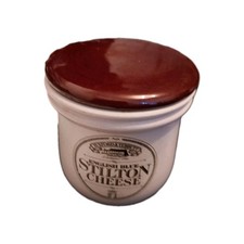 STILTON CHEESE CERAMIC STORAGE POT TUXFORD & TEBBUTT (A9)