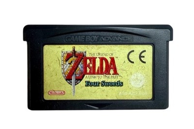 The Legend of Zelda: A Link To The Past Four Swords - Nintendo Gameboy GBA 2002