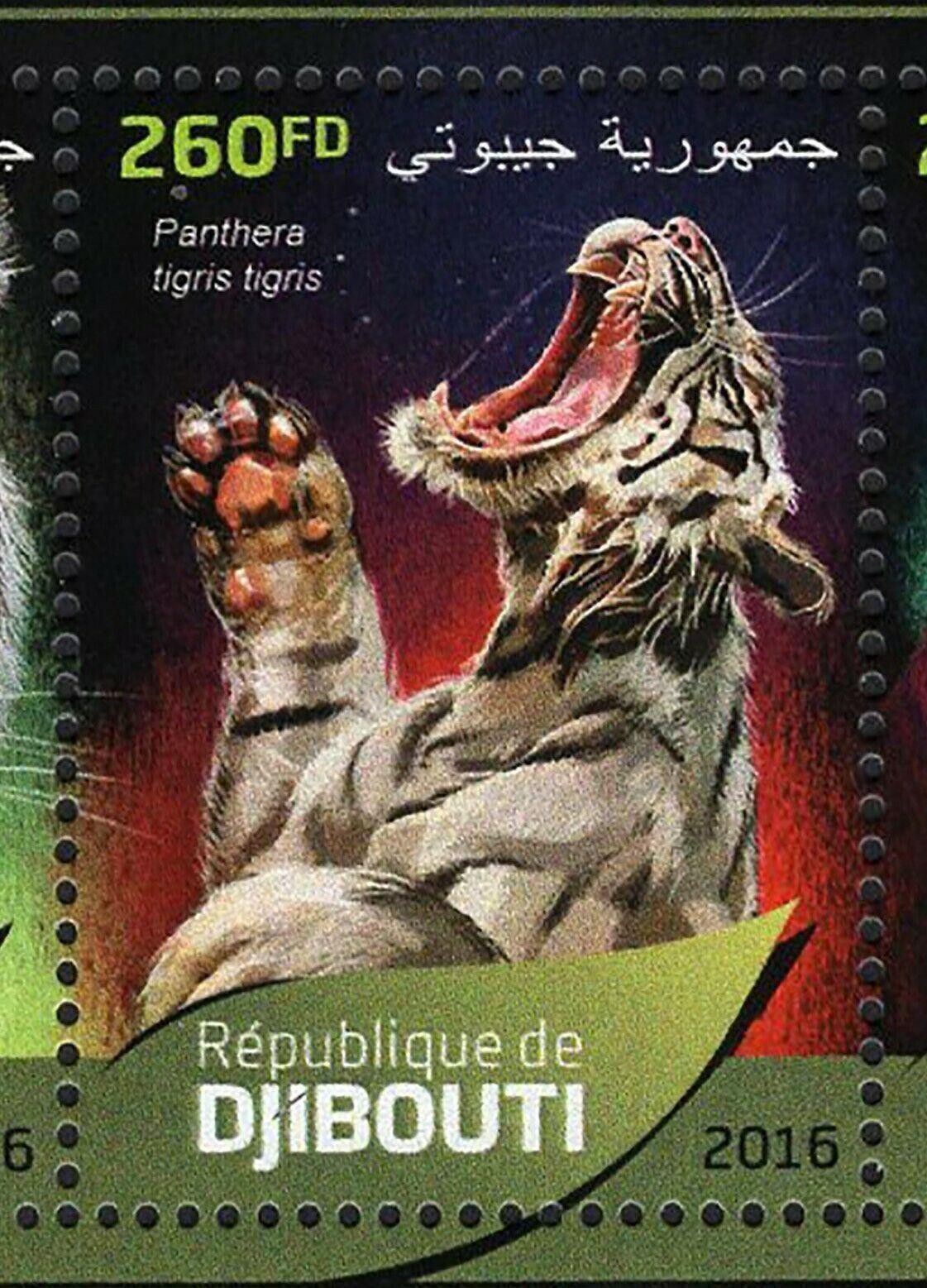 Tigers Stamp Bundle of 2 Panthera Tigris Altaica Souvenir Sheet MNH #1309-1312