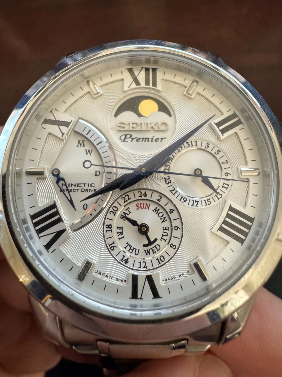 Seiko Premier Stainless Steel Case Mechanical (Automatic