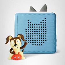 Toniebox 1 Audio Player Starter Set with Playtime Puppy - Listen, Learn, and Pla