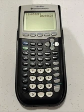 Texas Instruments TI-84 Plus  Graphing Calculator - Black- TESTED