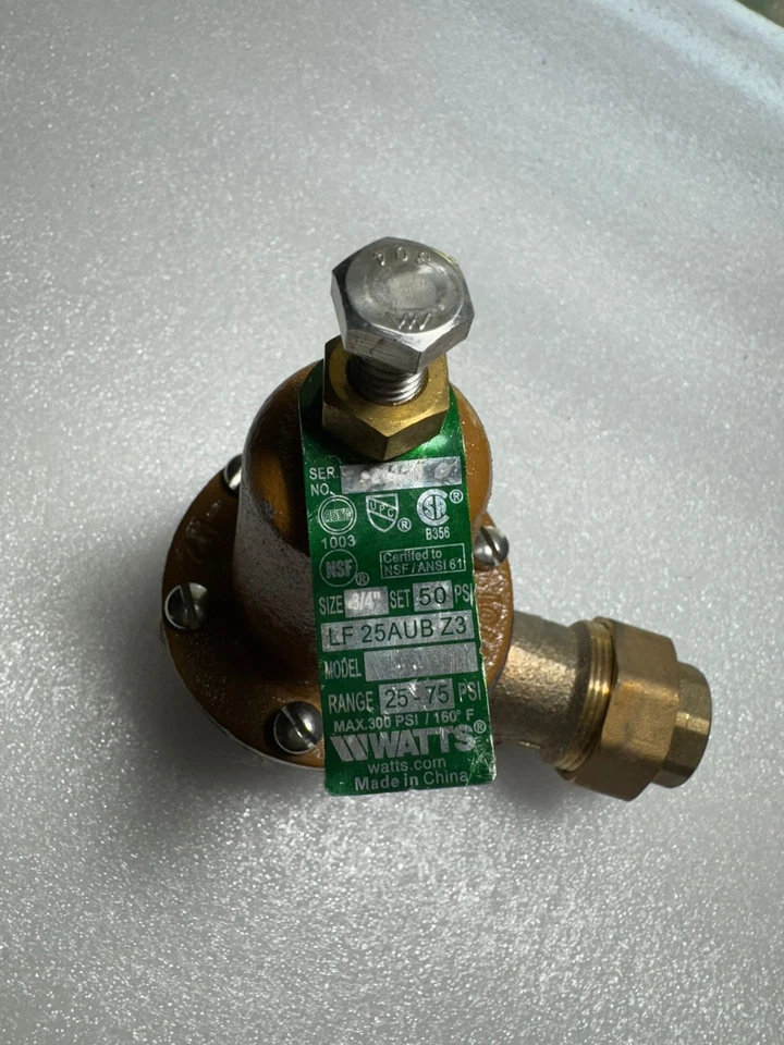 Watts Pressure Reducing Valves LF25AUB-Z3, 3/4" - Image 2 of 4
