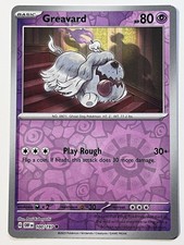 Greavard 100/197 SV03: Obsidian Flames Reverse Holo POKEMON TCG