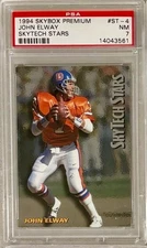 1994 Skybox Premium #ST-4 John Elway PSA 7 POP 1 (only 5 higher) Skytech Stars