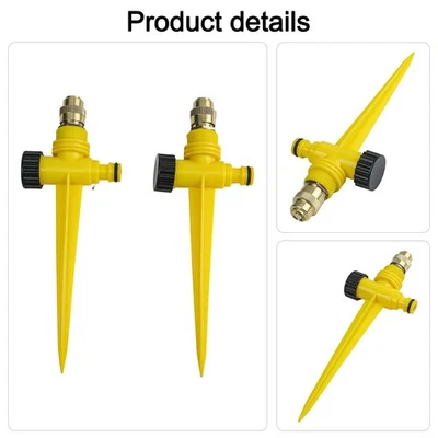Double Pack d'arroseurs de pelouse en métal à fonctionnement automatique pour - Photo 1/4