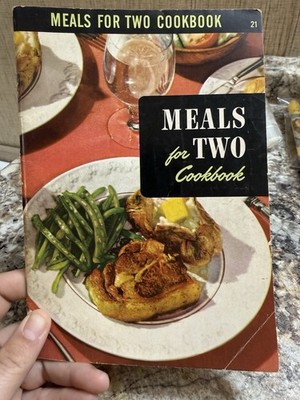 Meals for Two Cookbook by Ruth Berolzheimer Paperback 1953 Illustrated Vintage