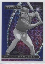 2021 Panini Chronicles Titan Blue Velocity Prizm Dylan Carlson #5 4l3