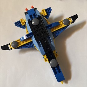 Lego 4882 Speed Wings Blue Angels 100% Complete w/ Instructions, 161 Pcs