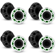 Kicker 4 48KMXL65 6.5" 4-Ohm RGB-LED KMXL Horn-Loaded Marine Coaxial Speake...