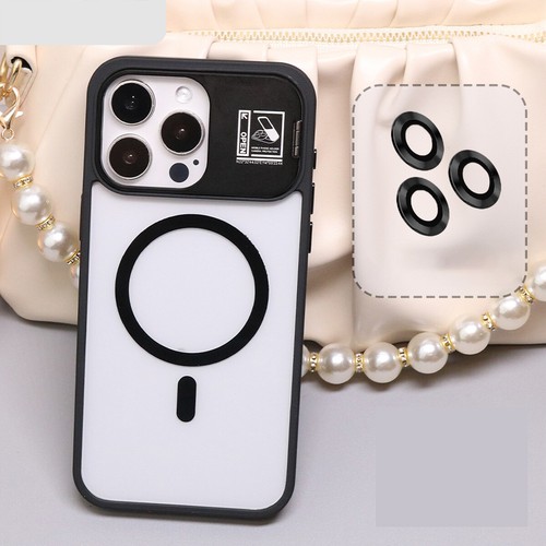 For iPhone 16 Pro Max 15 14 13 12 Phone Cover Lens Cover Bracket Magnetic Case - Picture 2 of 17