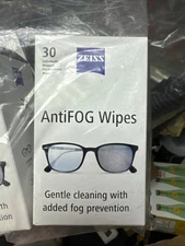 Zeiss AntiFOG Wipes 30-Count Box : Suitable anti-fog wipes for All Glass Lens