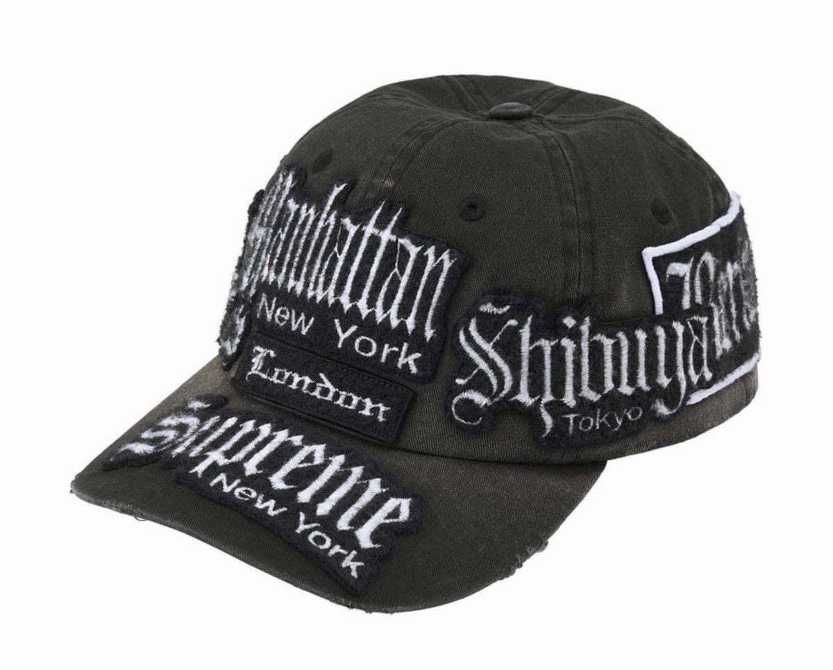 Supreme City Patches 6-Panel (Black) - SS26 | eBay
