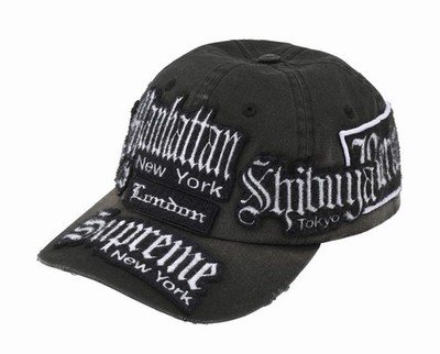 Supreme City Patches 6-Panel (Black) - SS26 | eBay
