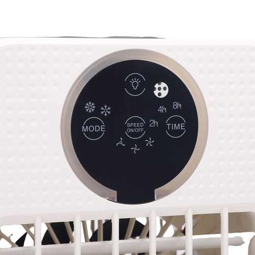Portable Air Conditioner Mini AC Fan 700ML Water Tank 7 Color Light Air Cooler - Picture 12 of 12