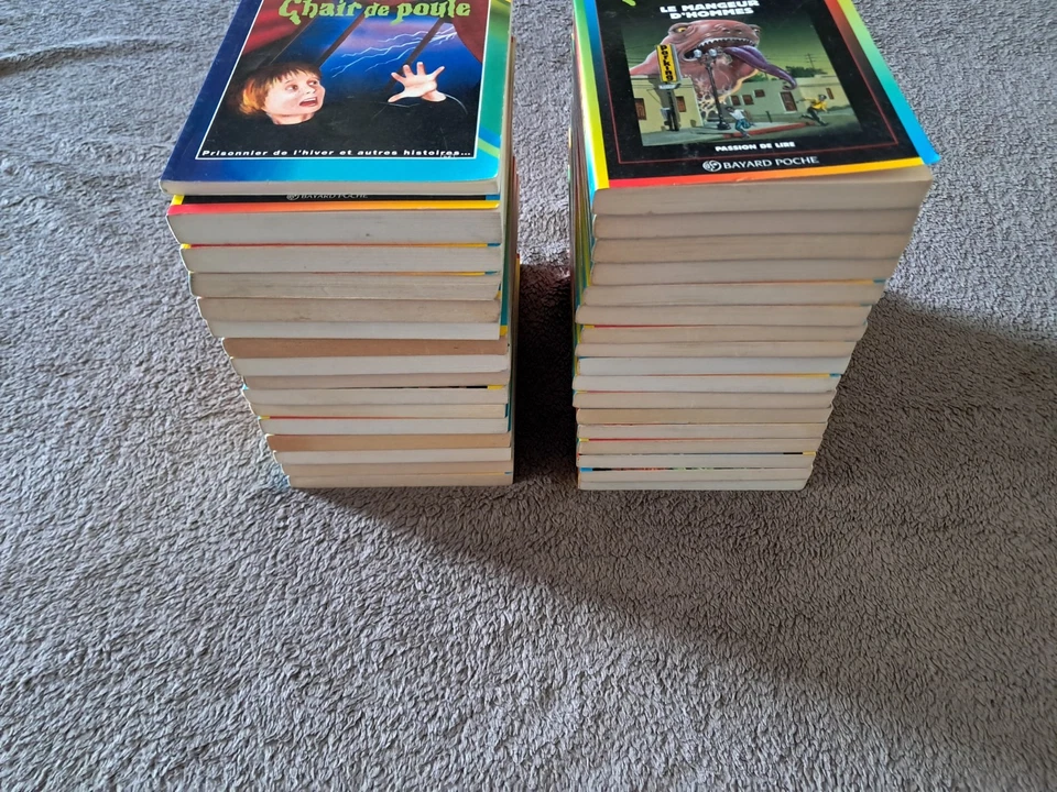 Lot 33 livres Chair de Poule bon état général - Photo 4/4