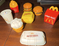McDonald's Changeables Happy Meal Toys 1990 Fast Food Premiums complete Set of 8