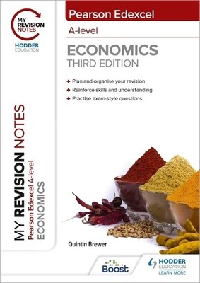 My Revision Notes: Edexcel A Level Ec... by Brewer, Quintin Paperback / softback