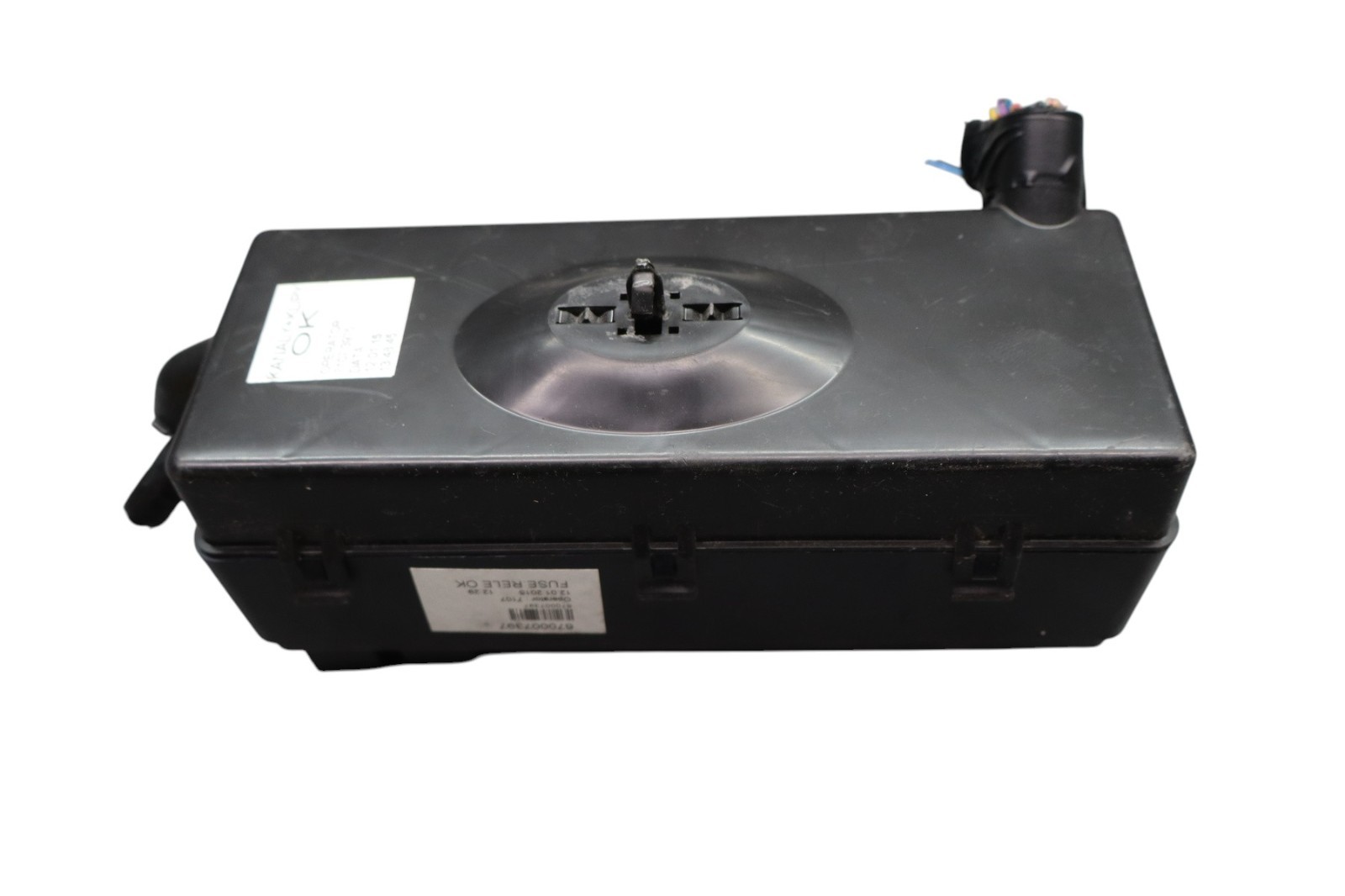 14-21 Maserati Quattroporte Rear Trunk Fuse Relay Junction Box Panel Black Oem