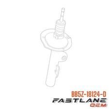 2011-2012 FORD EXPLORER FR RH SHOCK ABSORBER ASSEMBLY NEW OEM BB5Z-18124-D