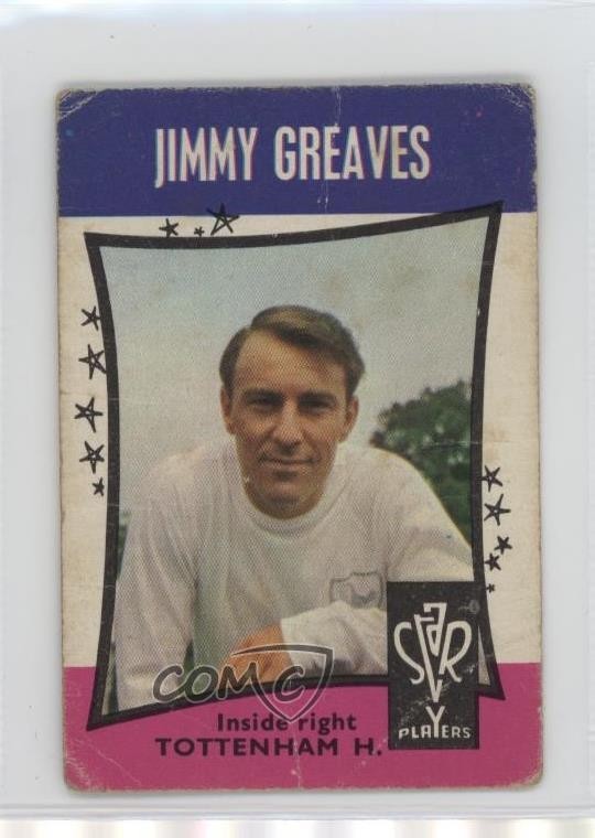 1967-68 A&BC Footballers Jimmy Greaves #27 0cp0