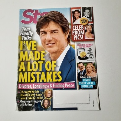 Star Magazine June 20 2022 Tom Cruise Divorce Loneliness Celebrity News