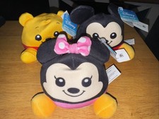 Disney Mickey, Minnie Mouse  Winnie The Pooh Weighted Small Plushies, 5  13oz