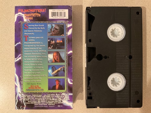 Frankstein Reborn! (VHS, 1998) Jaason Simmons, Ben Gould - Imagen 2 de 3