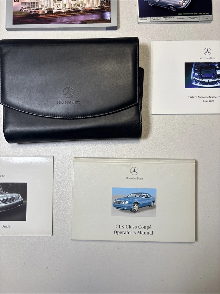 2002 Mercedes Benz CLK430 CLK55 CLK 430 55 AMG купе владельцев руководство - комплект - Изображение 3 из 4
