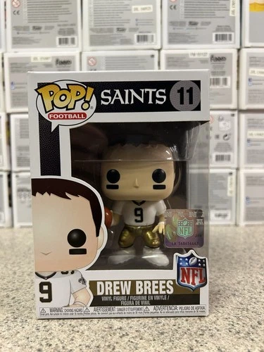 Funko Pop NFL Dree Brees New Orleans Saints #11 OG Vaulted 🔥 🔥