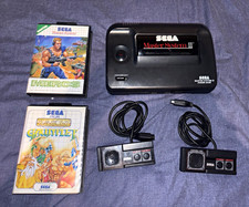 SEGA Master System II PAL Console Bundle w/ 2 Controllers & Games
