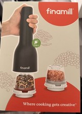 Finamill Tritatutto Spezie Classico Ricaricabile (con Cialde Sale e Pepe)