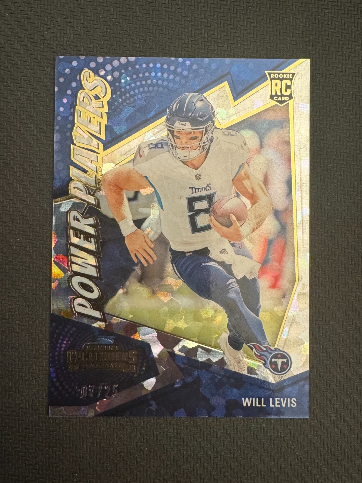 2023 Panini Contenders -Will Levis - Power Players Cracked Ice /25 (RC)
