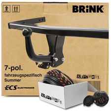 Für Kia Cee'd Sporty Wagon Typ JD Brink Anhängerkupplung starr & 7poliger E-Satz