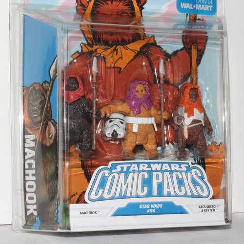 Star Wars Comic Pack #94 Walmart Machook Keoulkeech & Kettch Ewok set 3 confezioni nuovo con scatola - Foto 4 di 15