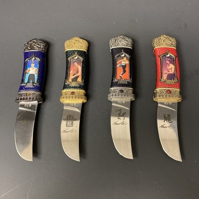 Bruce Lee Knife Pocket Folding Franklin Mint Lot of 4 | eBay